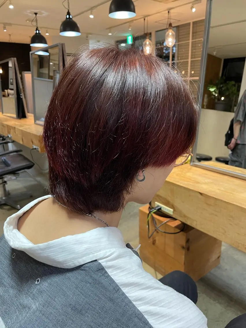 ショート カラー メンズ ショートカット♡YU KI♡のヘアスタイル