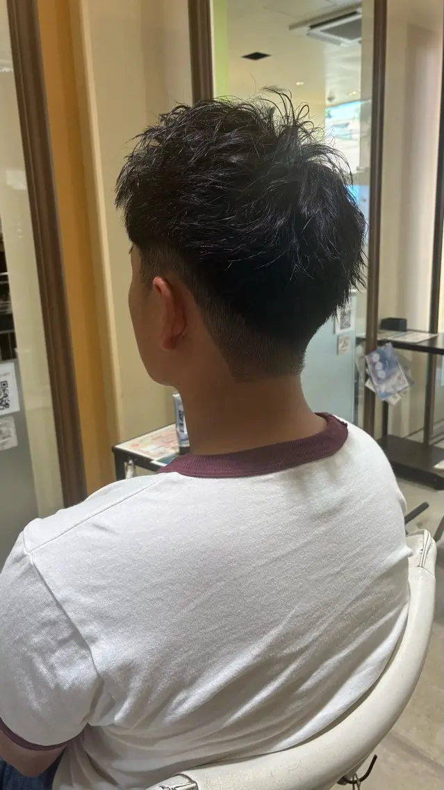 メンズ メンズショート ⭐️いおり⭐️ ✨透明感カラー✨のヘアスタイル