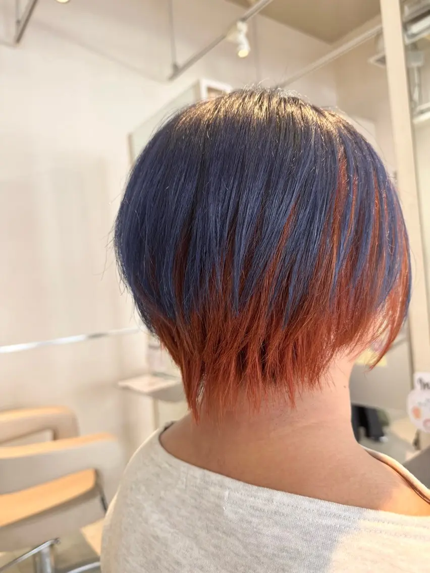 カラー カット ヘアカラー 本田 卓也のヘアスタイル