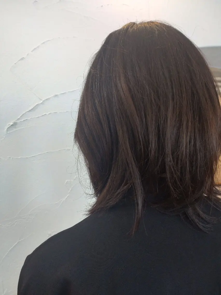 カラー ヘナカラー 🌿あおい 🌿カラーモデル募集のヘアスタイル