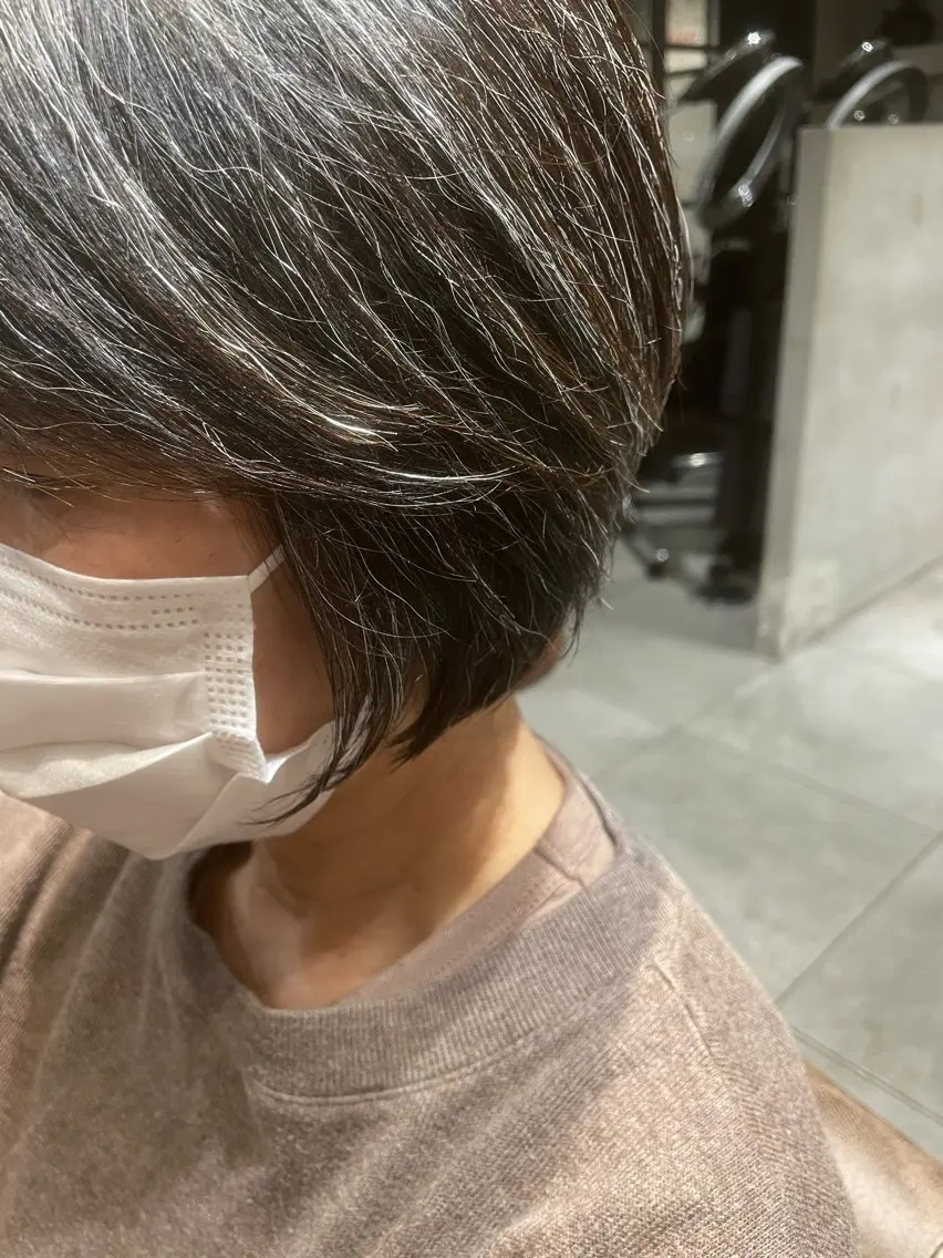 ショート 寒河江 真希のヘアスタイル
