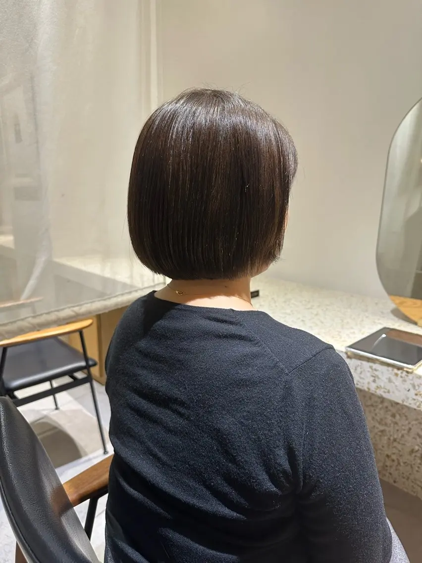 ショート ボブ トリートメント 和田 あおいのヘアスタイル