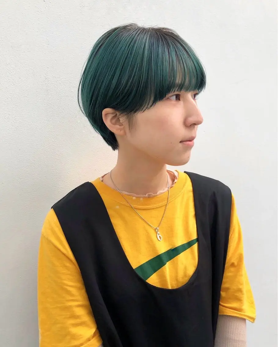 💫【カット+ダブルカラー】ショート、ボブの写真