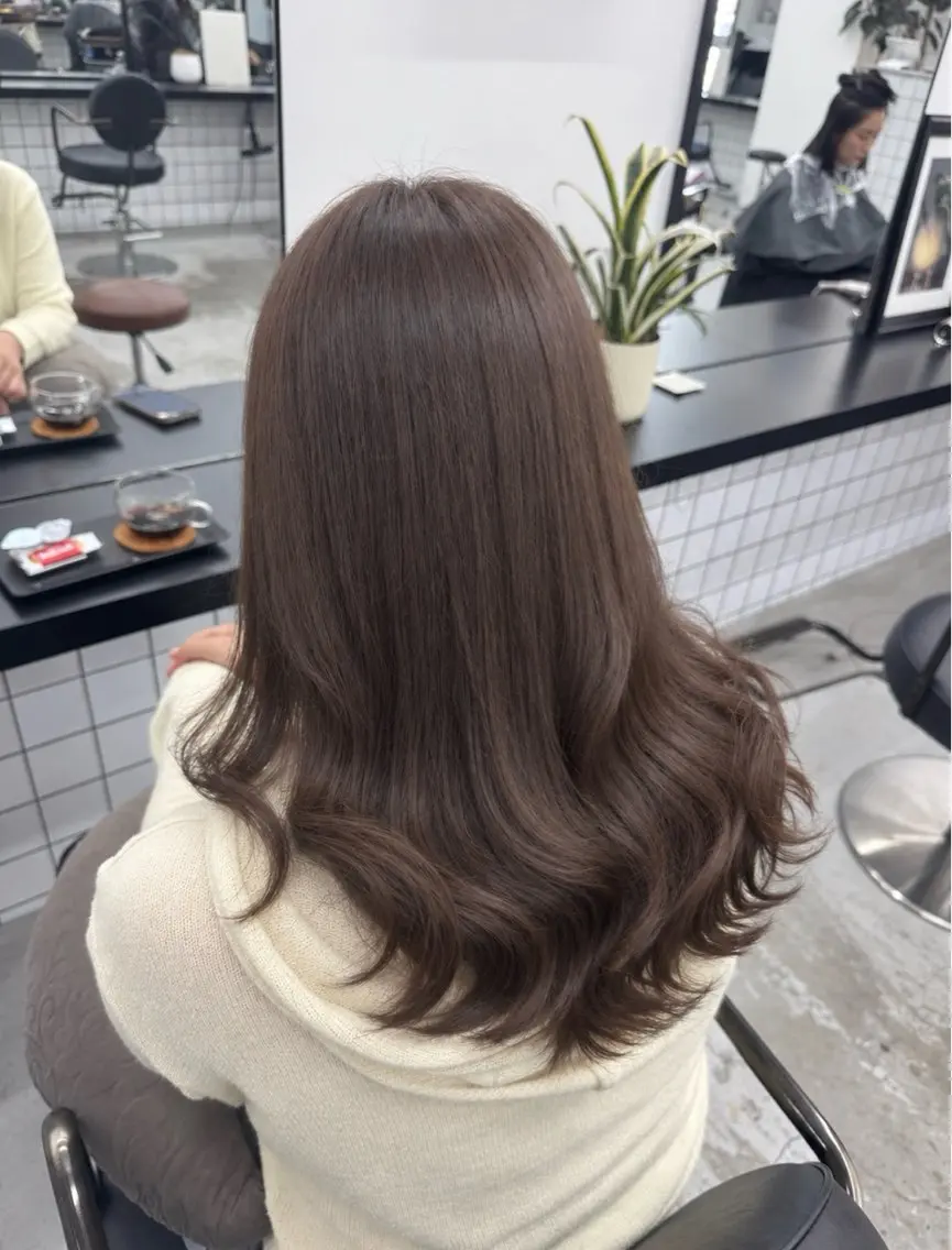 ロング カラー ヘアカラー 🩵しの🩵 JILLSTUDIOのヘアスタイル