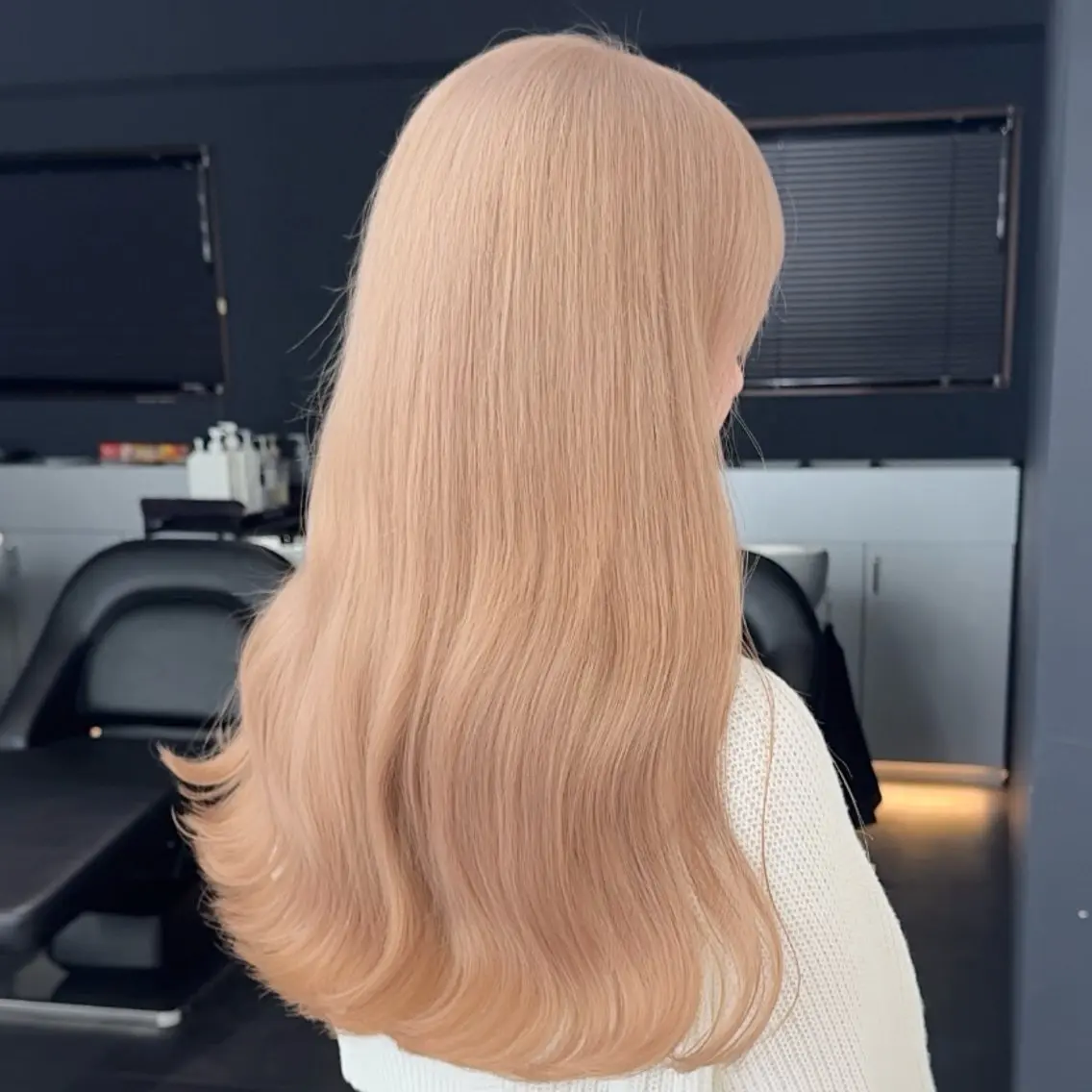 ロング カラー ベージュカラー ブリーチ ケアブリーチ 透明感カラー デザインカラー カット ヘアカラー トリートメント ブリーチ ハイトーン 特化🌈フジタハルキのヘアスタイル