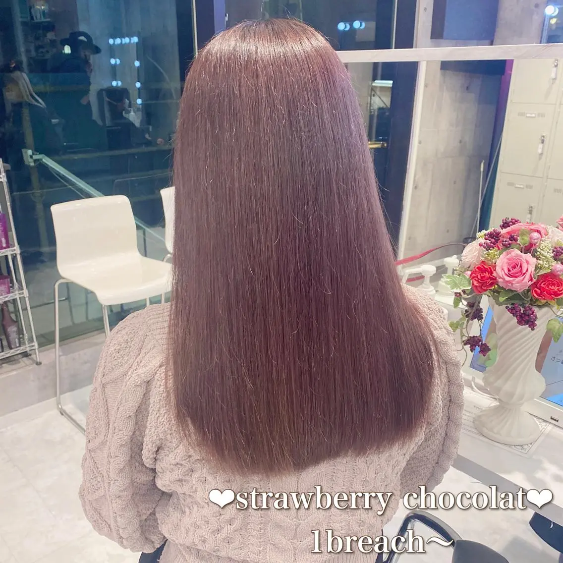 セミロング カラー キッズ ヘアカラー トリートメント ヘアセット お悩み解決美容師 💐AMIのヘアスタイル