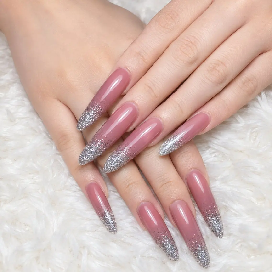 ネイル ロングネイル スーパーロングネイル ハンドネイル WB,nail 🤍 KOKORO のネイルデザイン