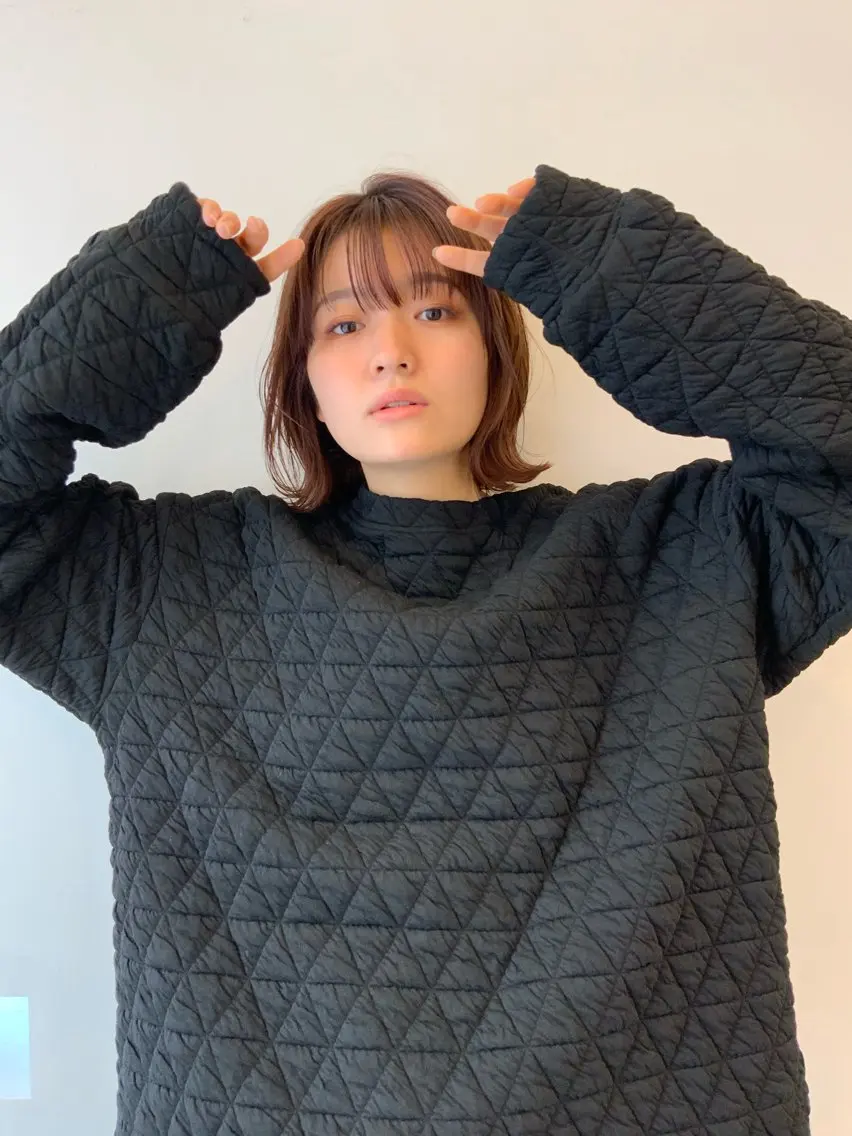 ミディアム 🐰桃山台/髪質改善 山亀のヘアスタイル