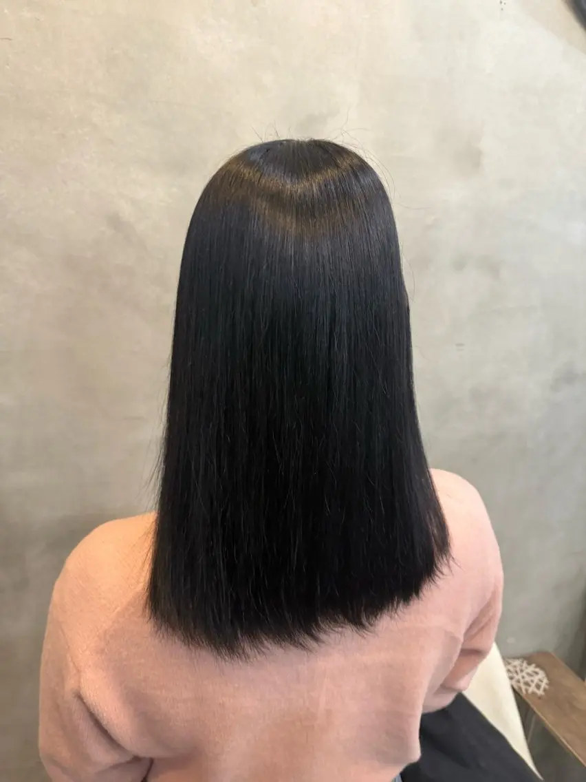 セミロング ヘアカラー トリートメント モデル様募集中/ 吉祥寺/ほえみのヘアスタイル