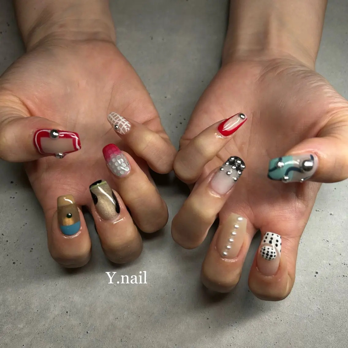 ネイル ハンドネイル Y. nailのネイルデザイン