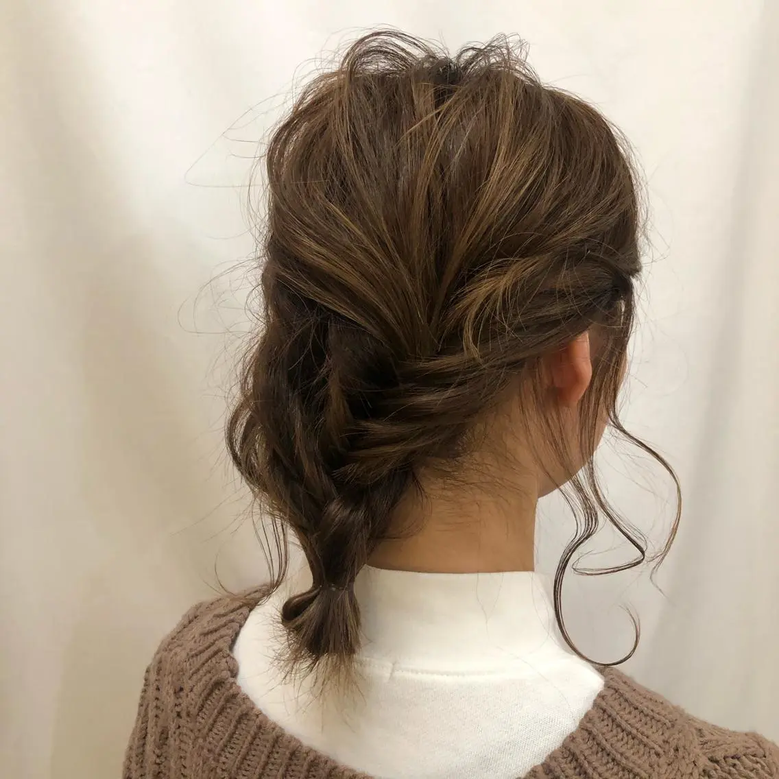 セミロング 暖色ボブ 🍊rikakoのヘアスタイル
