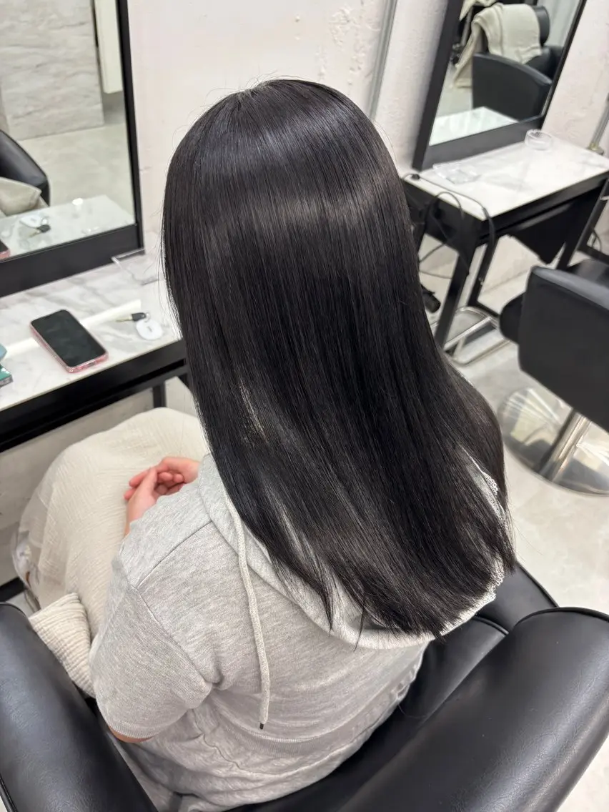 ロング カラー ヘアカラー ブリーチ/エクステ モデル募集中🖤のヘアスタイル