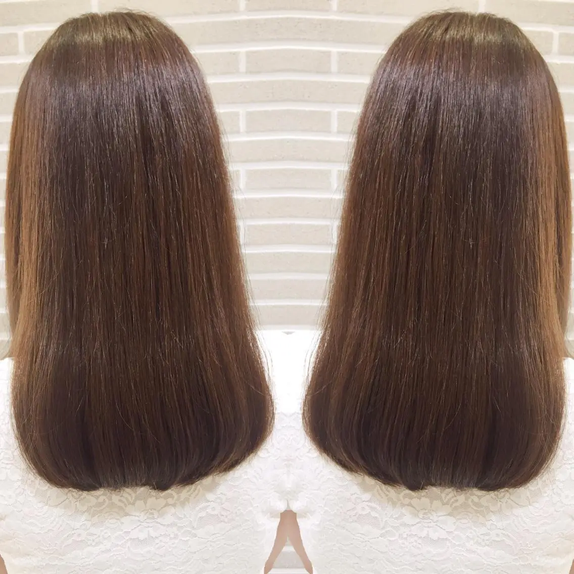 
![セミロング パーマ ヘアアレンジ カット 縮毛矯正 トリートメント 山北 咲子のヘアスタイル