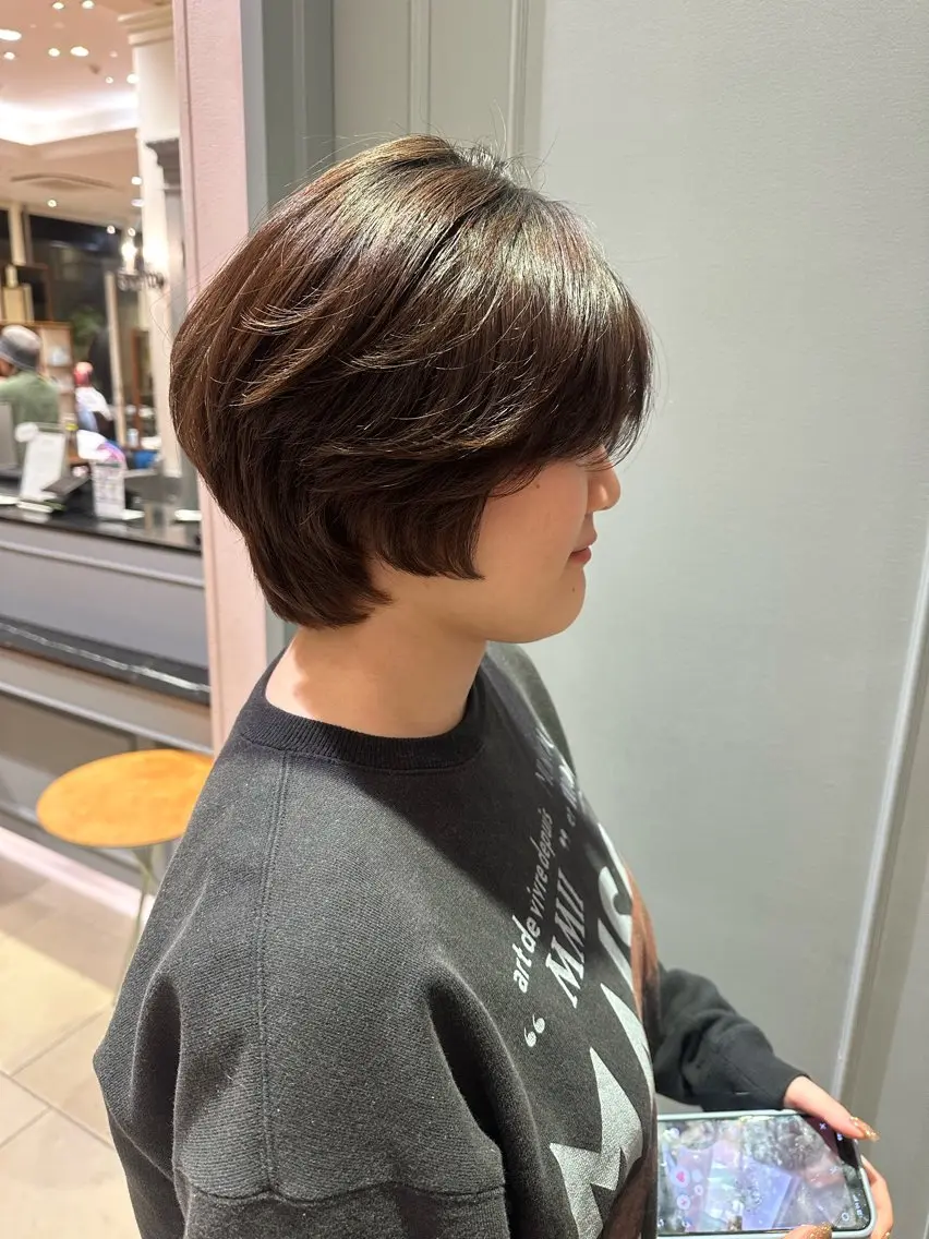 ショート 渡邉 真生のヘアスタイル