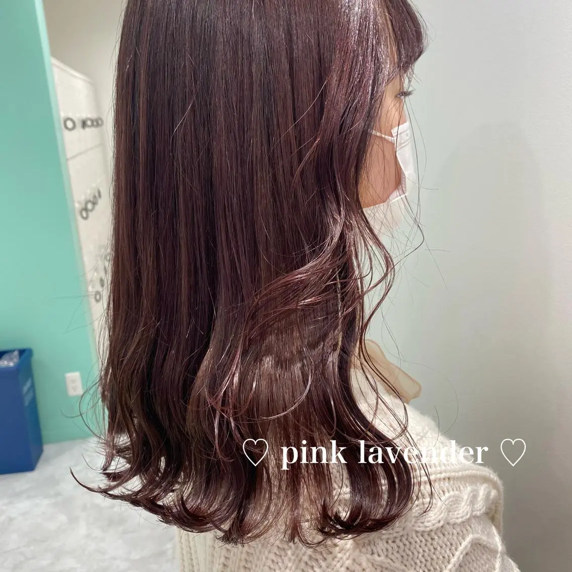 セミロング カラー パーマ ヘアアレンジ メンズ ネイル マツエク・マツパ ラベンダーカラー ピンクカラー ピンクラベンダー カラーマツエク ピンク 🐩推し活🐩 FUTABA🍒のヘアスタイル
