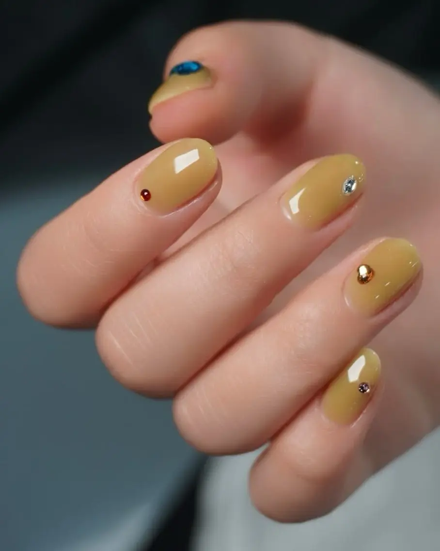 ネイル 長さ出し フレンチネイル グラデーション 韓国ネイル マグネットネイル ハンドネイル BT HEAVEN nailのネイルデザイン