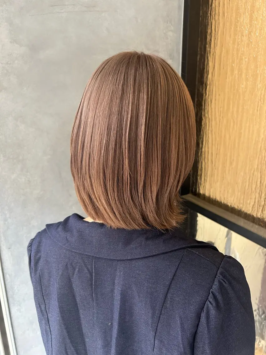 ブリーチリタッチ+カラー🩷※条件をご確認ください、の写真