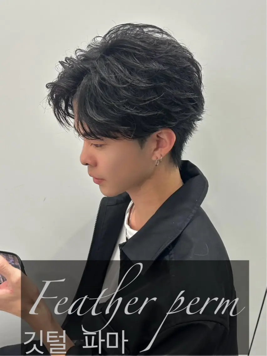メンズ メンズパーマ 佐藤 晏璃のヘアスタイル