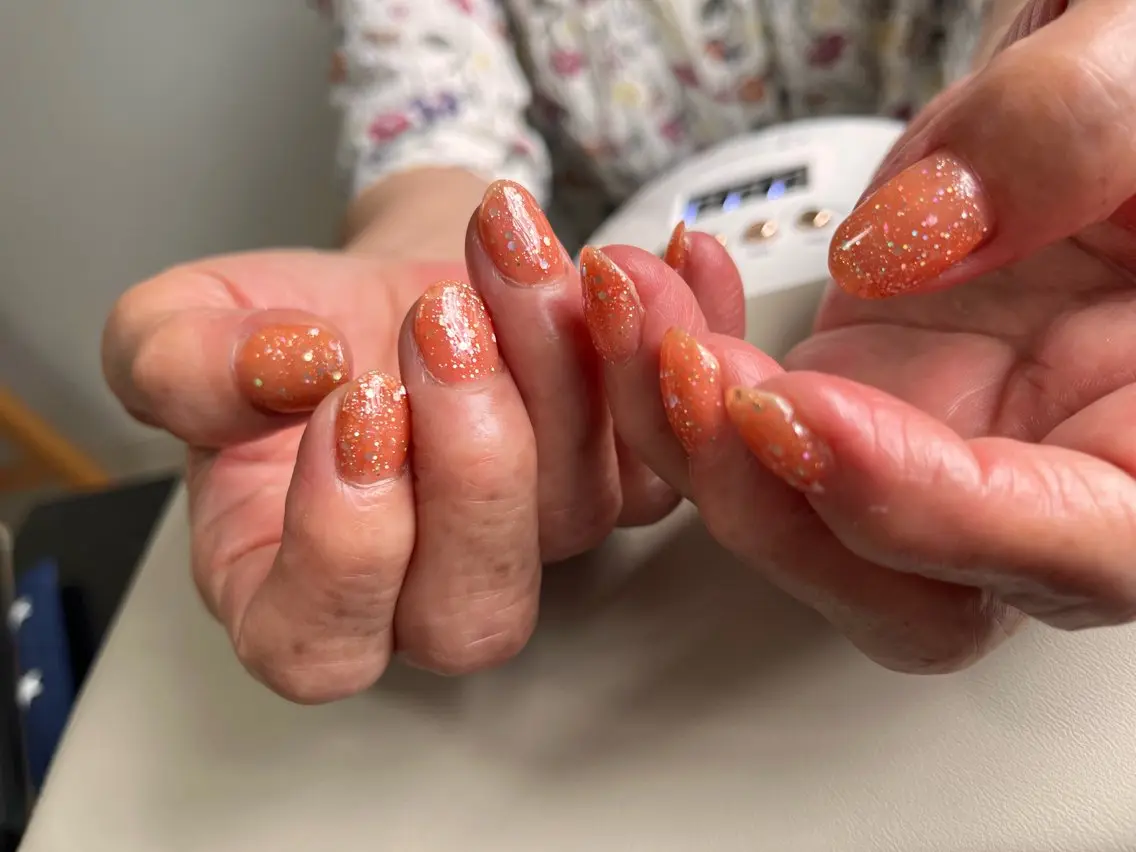 ネイル ワンカラーネイル HaneLab ꕤ︎︎·͜·のネイルデザイン