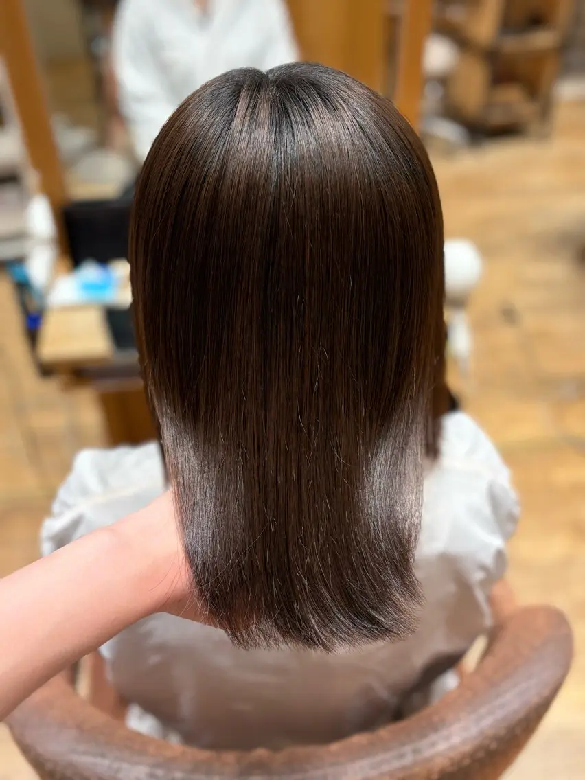 ショート きょうか 縮毛矯正モデル募集中のヘアスタイル
