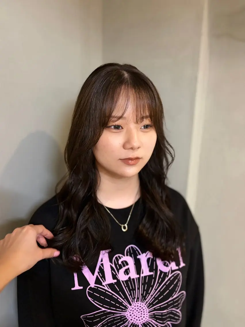 ロング カラー ヘアカラー トリートメント 透明感うる艶カラー ¦コユキ🫧💞のヘアスタイル