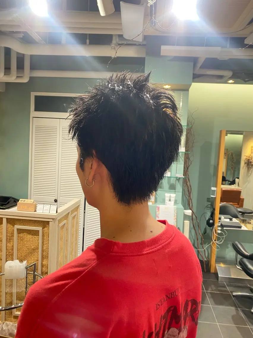 メンズ オーガニックカラー/ 表参道/ルカのヘアスタイル