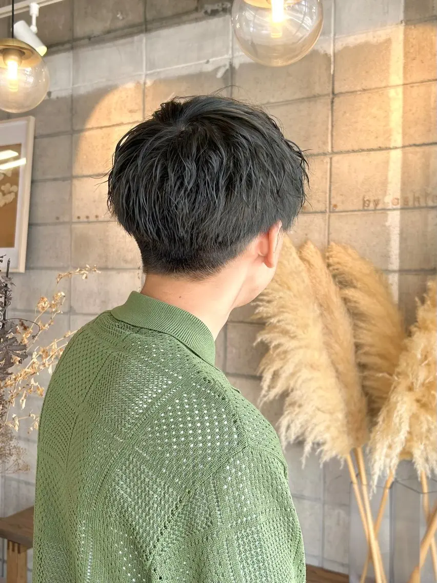 カラー メンズ 眞名子 瑞紀のヘアスタイル
