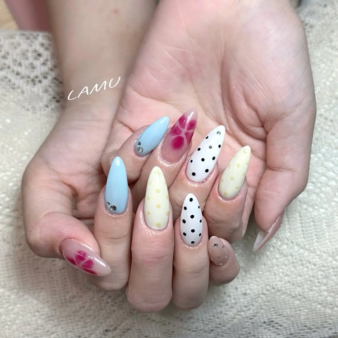 ネイル ハンドネイル la muのネイルデザイン
