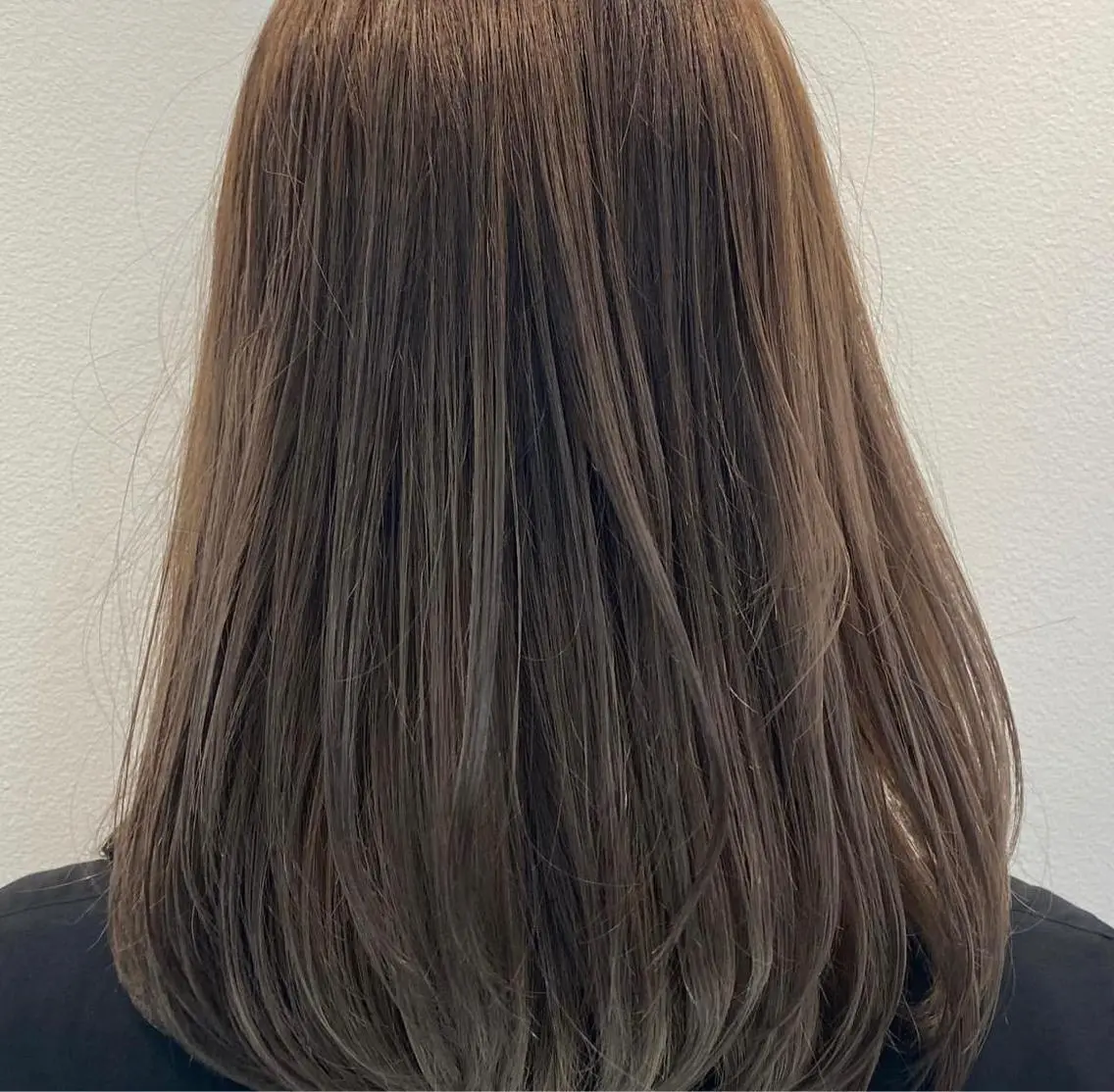カラー アッシュ 透明感カラー 市川 翔大のヘアスタイル