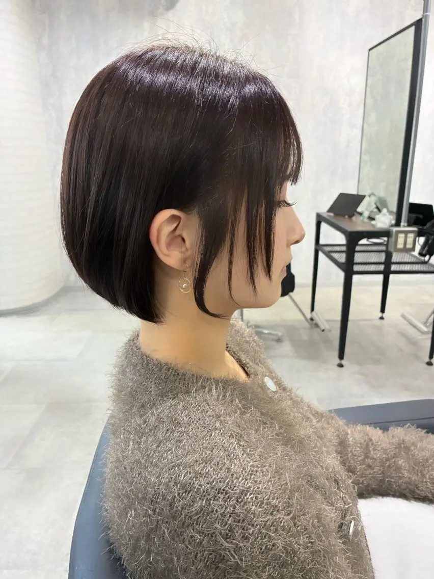 ショート 🫧艶カラー/韓国風 /フェザー🫧Renのヘアスタイル