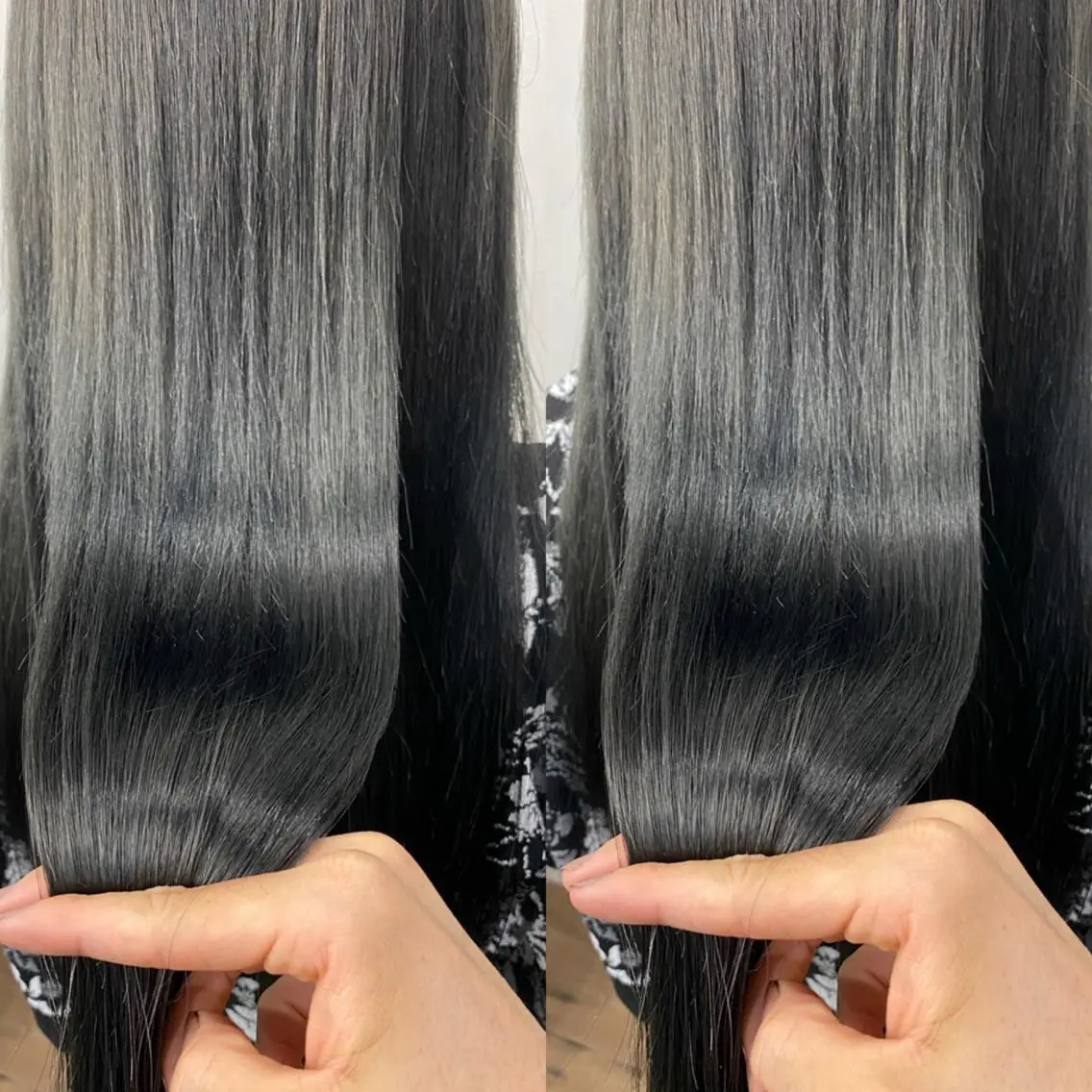 ロング カット ヘアカラー Zina西新 井上貴幸のヘアスタイル
