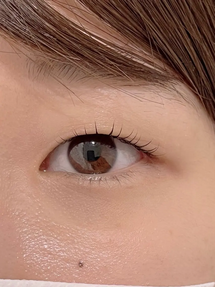 マツエク・マツパ 束感まつ毛 ナチュラル 一重×まつ毛パーマ eyelash salon TOKIのマツエク・マツパデザイン