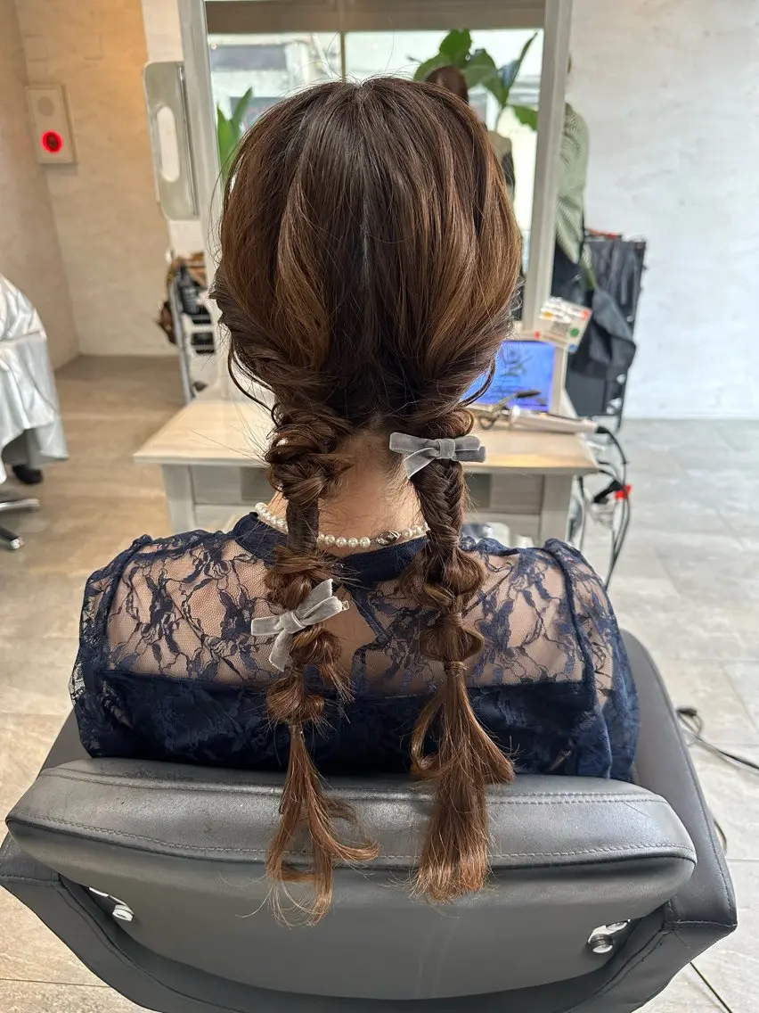ヘアアレンジ 🎀ヘアセット/艶髪 /はやしほのか🎀のヘアスタイル