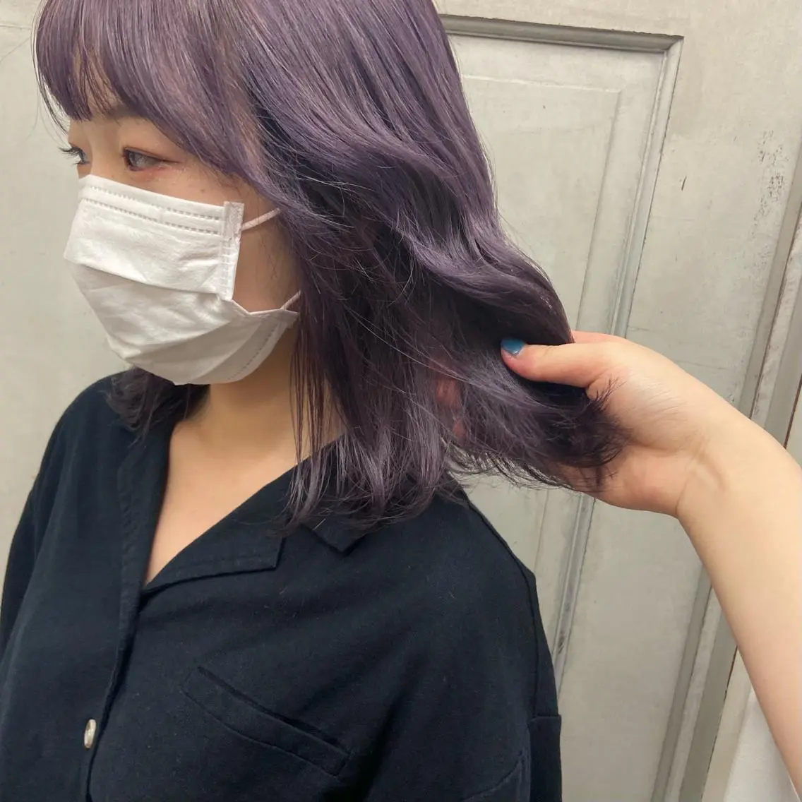 ミディアム カラー ブリーチ 🦭☪️Azumi 縮毛矯正☪️🦭のヘアスタイル
