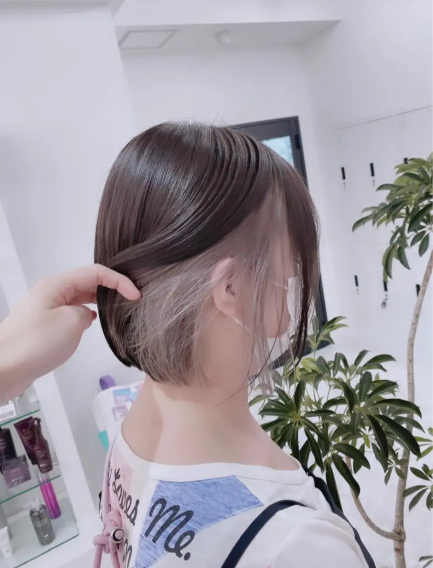 ショート カラー ヘアアレンジ メンズ ヘアカラー トリートメント ブリーチ博士 MASATOのヘアスタイル