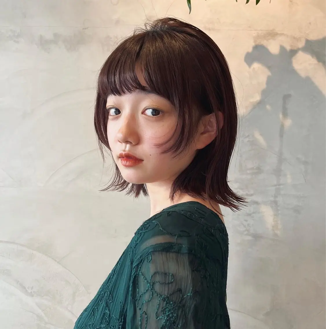 ミディアム ボブ くぎお けんじのヘアスタイル
