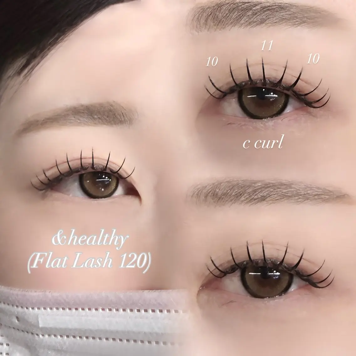 マツエク・マツパ マツエク BaseMent eYeSPOTのマツエク・マツパデザイン