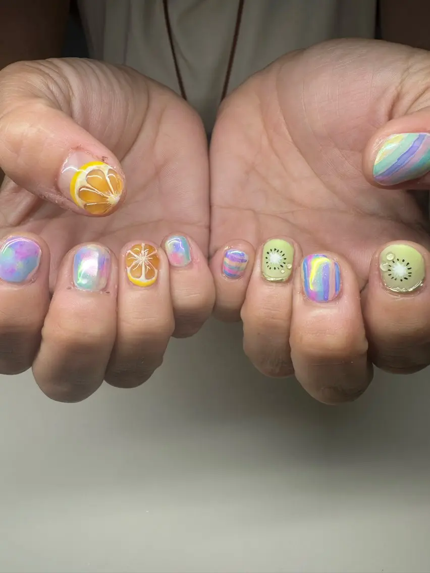 ネイル 持ち込み ネイルルーム103 マイコのネイルデザイン