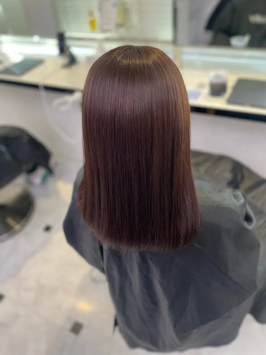 ミディアム トリートメント うる艶トレンドヘア 🕊️上野BABYのヘアスタイル