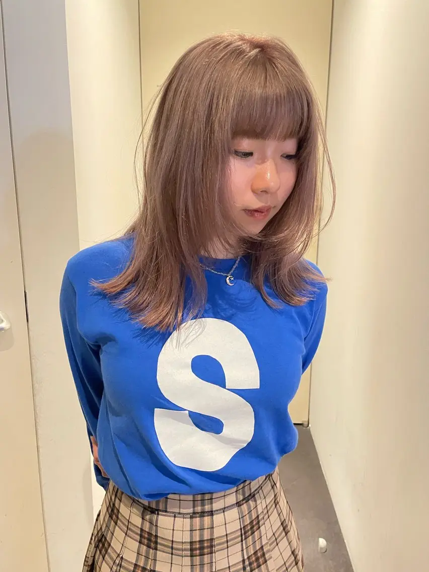 【ブリーチ1回 + カラー + トリートメント】垢抜け間違いなし✨✨ブリーチ1回で憧れカラーを叶える⭐︎★の写真