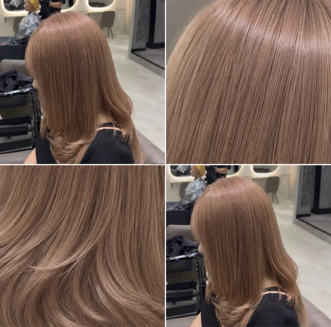 ロング カラー 色落ちまで盛れる 💟まなみのヘアスタイル