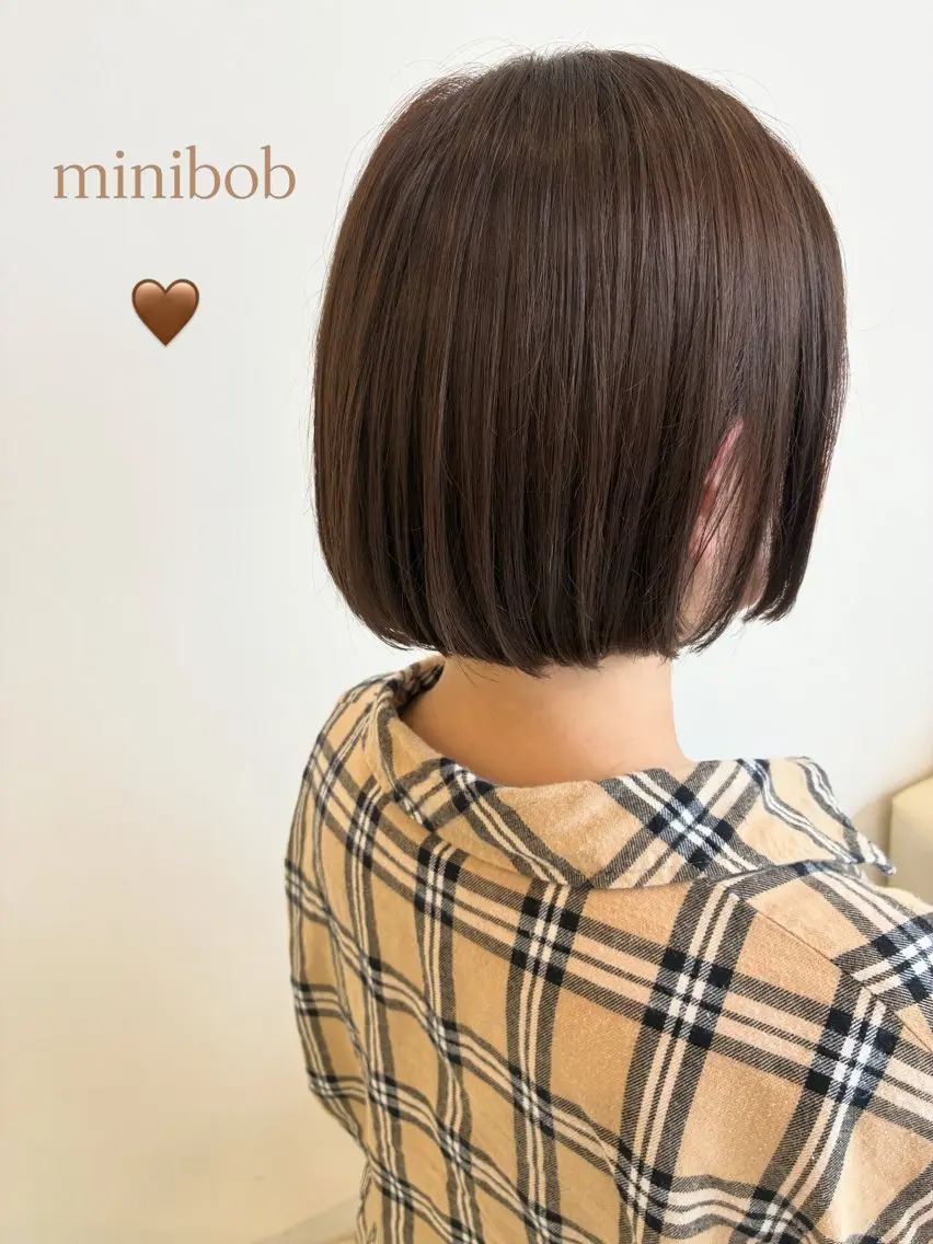 ショート カラー ボブ 🫧KANAE🌿 HAYASAKA🫧のヘアスタイル