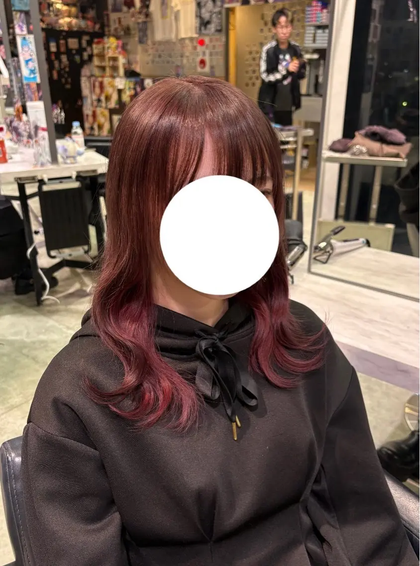 ロング カラー 推しカラー/ ミクのヘアスタイル