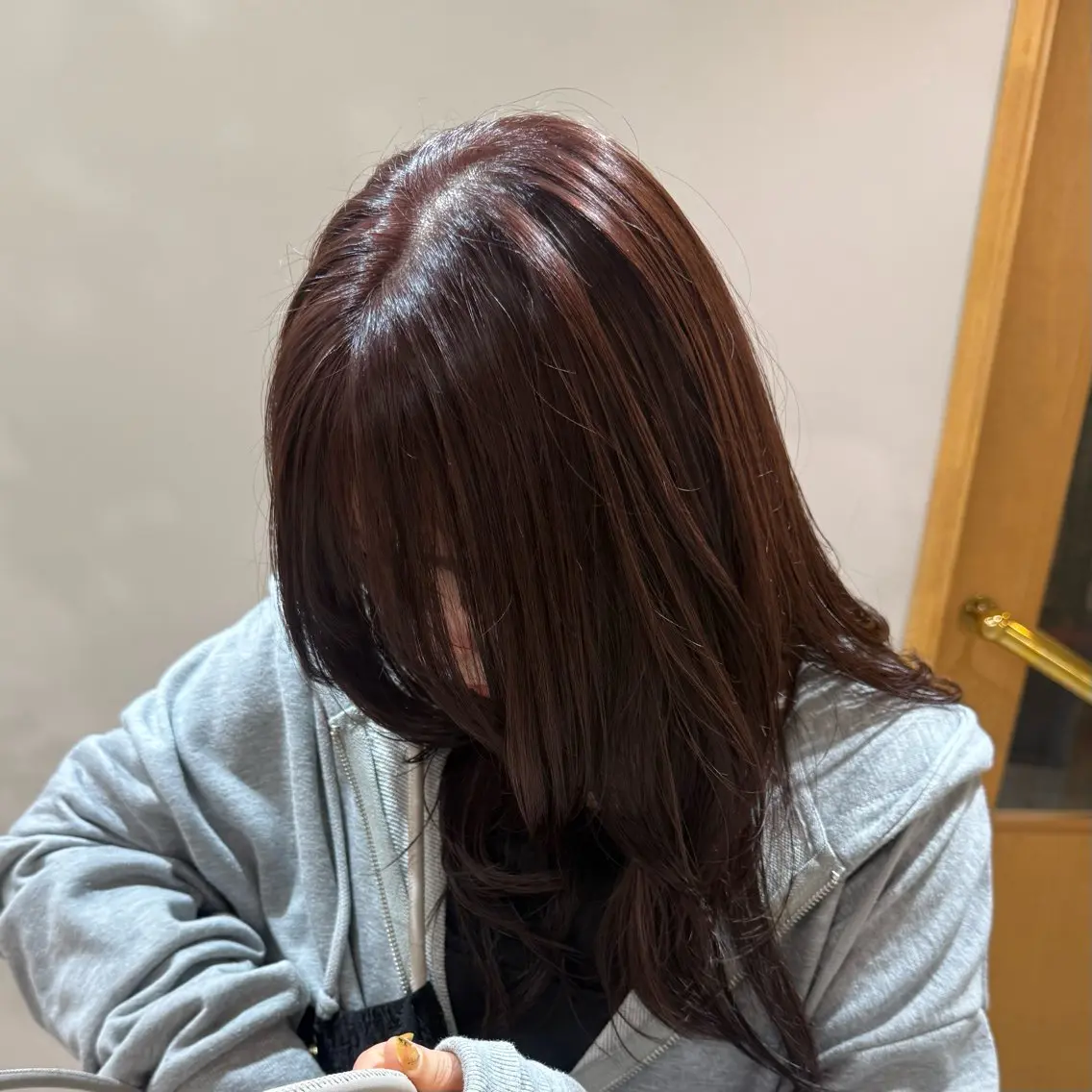 カラー ヘアカラー 三好 万葉のヘアスタイル