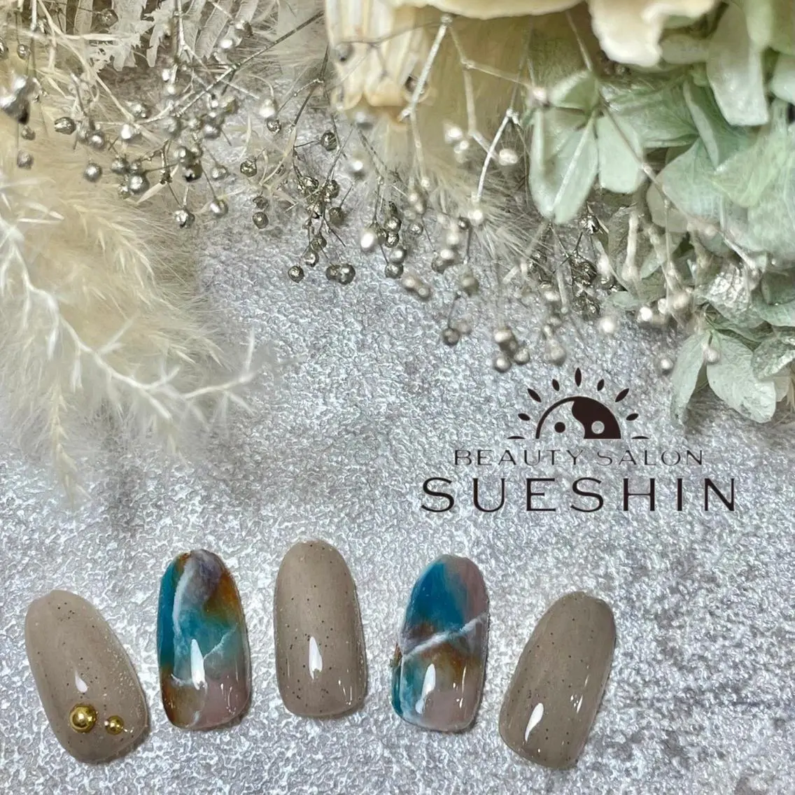 ネイル ハンドネイル S ueshinのネイルデザイン