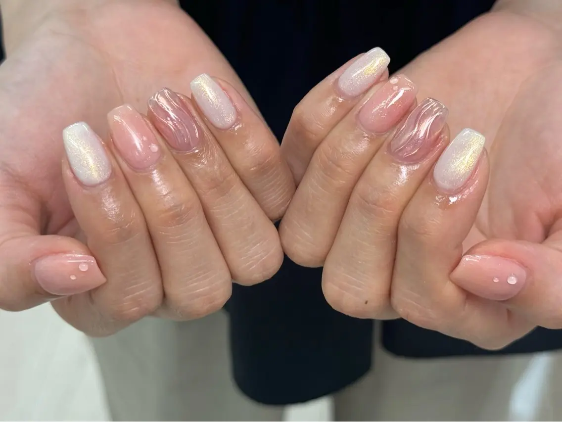 ネイル ハンドネイル ハンドケア OCEAN nail パラジェル 取扱い店のネイルデザイン