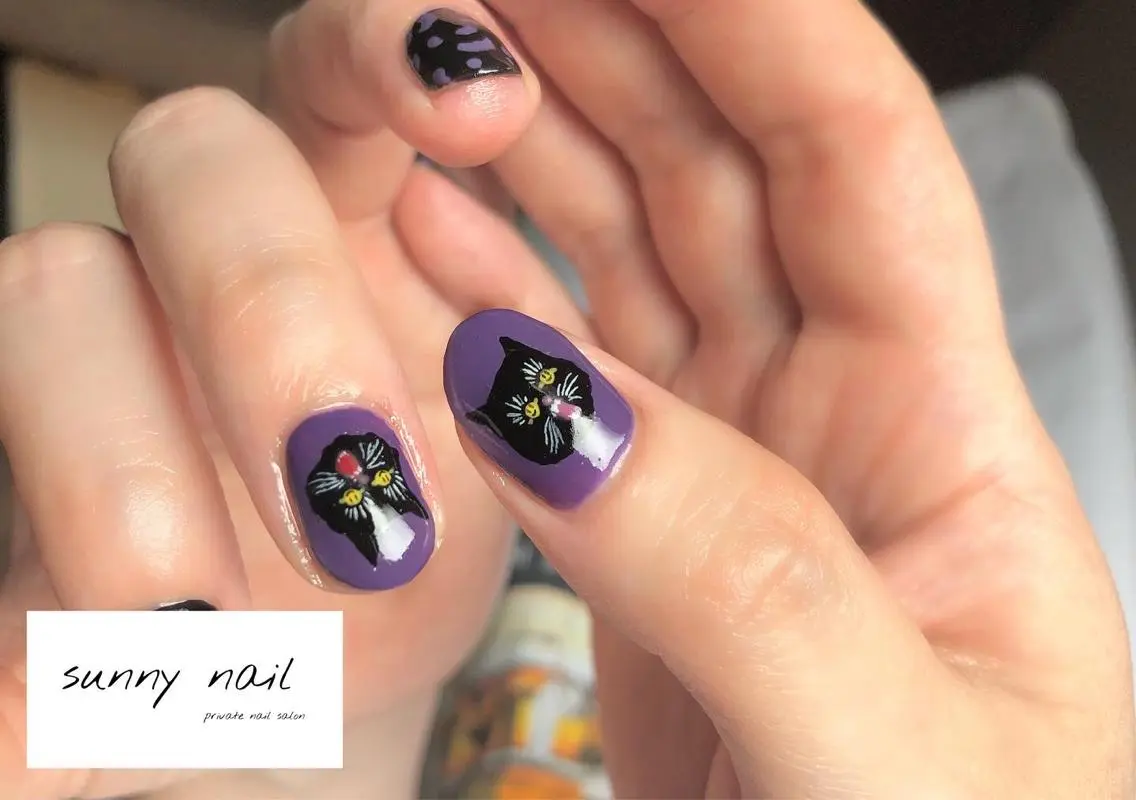 ネイル アニマル柄 アートネイル クリアネイル ジェルネイル ニュアンスネイル sunny nailのネイルデザイン