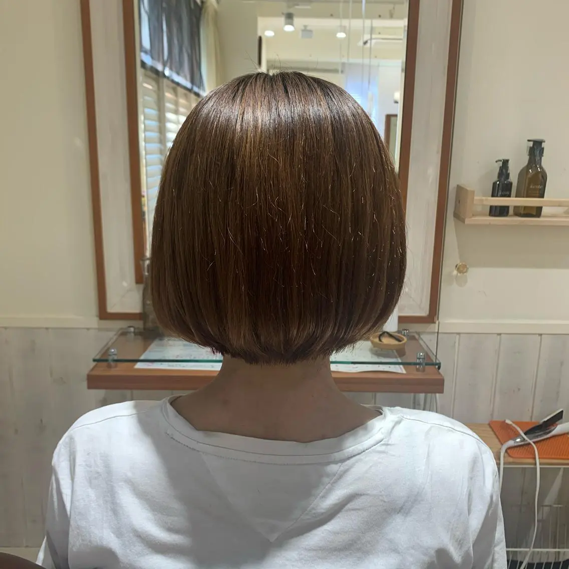 ショート ボブ/美髪矯正 /佐藤　奈巳のヘアスタイル
