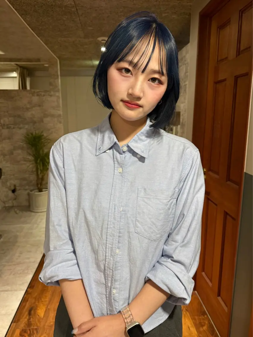 ショート カラー カット ヘアカラー トリートメント mai / linoah˚✧のヘアスタイル
