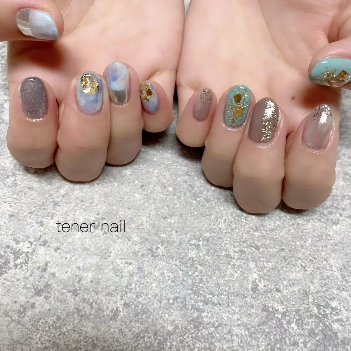 ネイル ニュアンスネイル テネルネイル tener nailのネイルデザイン